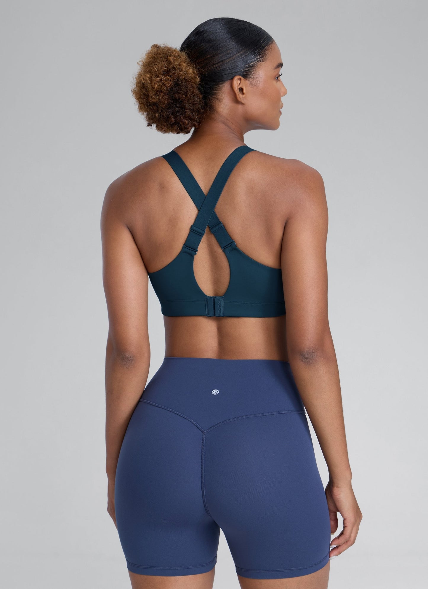 Zip Front High Impact Sports Bra