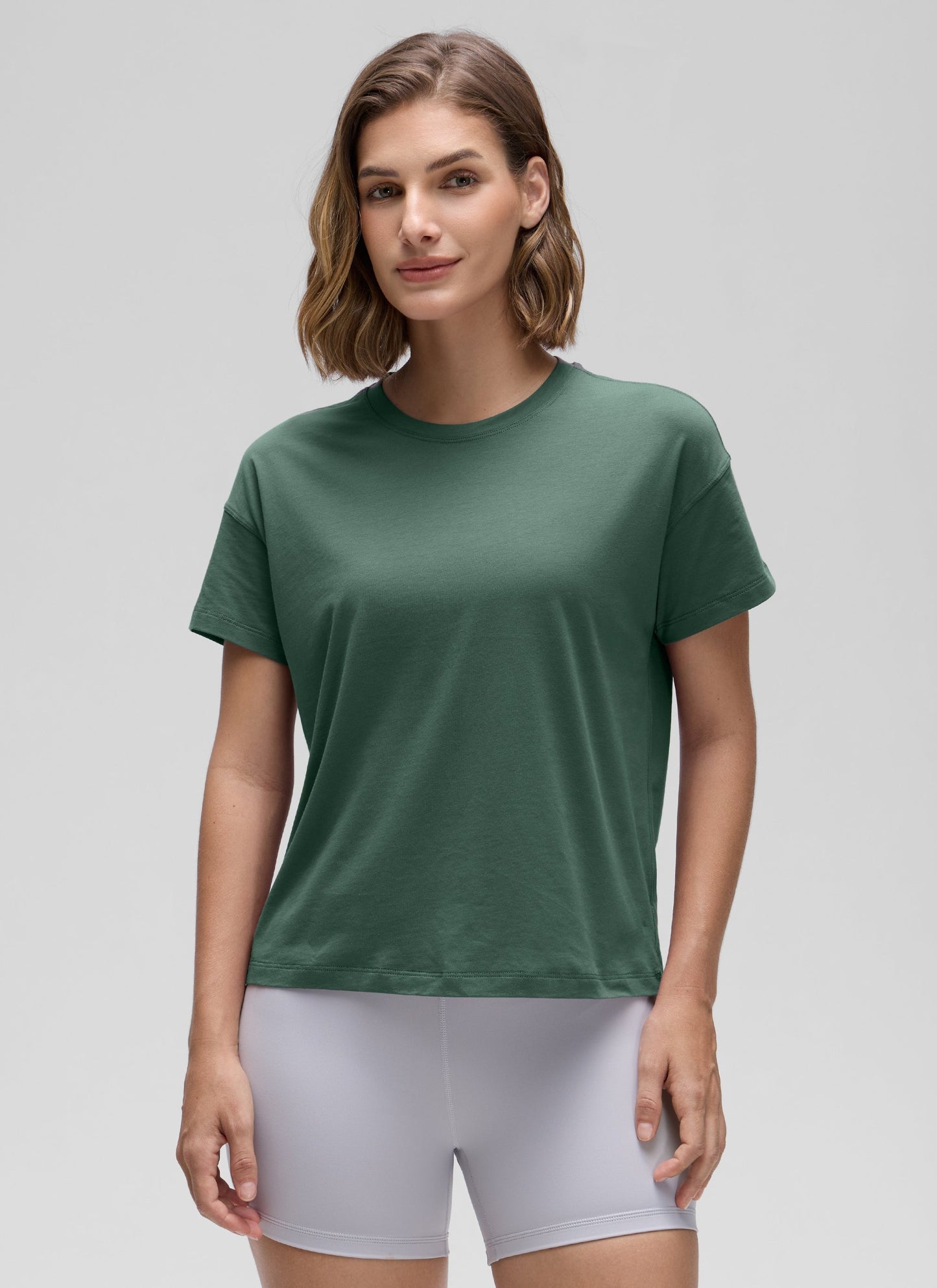 Pima Cotton Loose Fit Short Sleeve