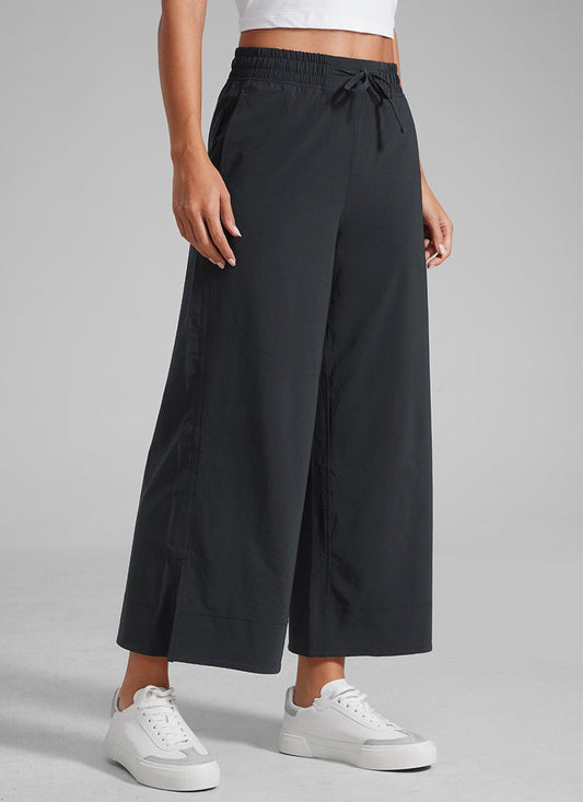 INNOPHRA Lightweight Wide Leg Cropped Pants