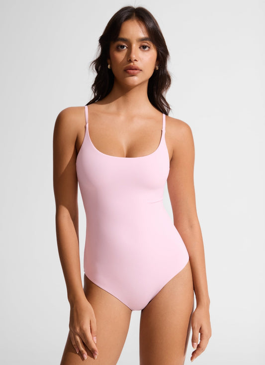 Nexfeel Scoop Neck One Piece Swimsuit