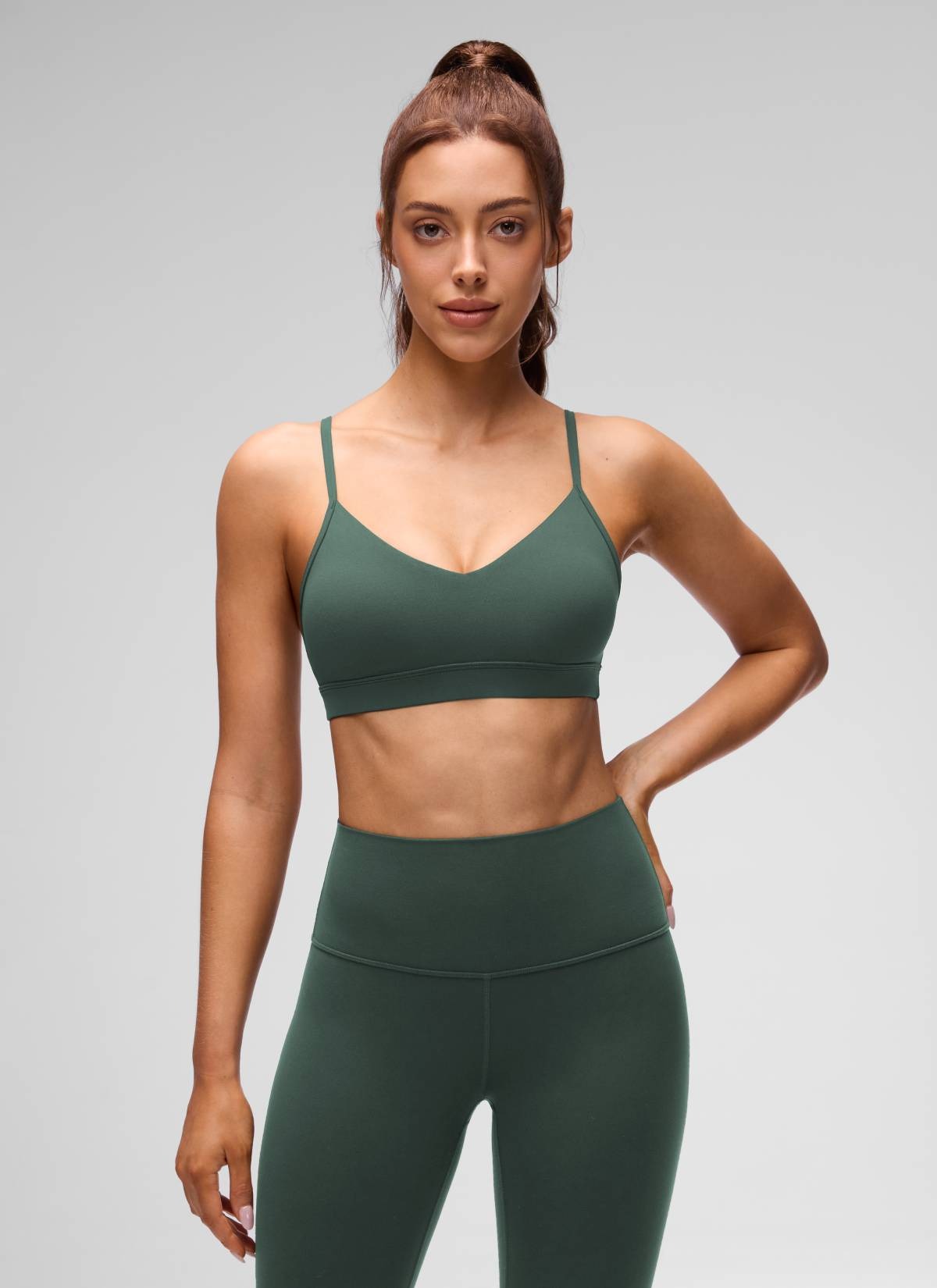 Butterluxe V Neck Spaghetti Strap Bra