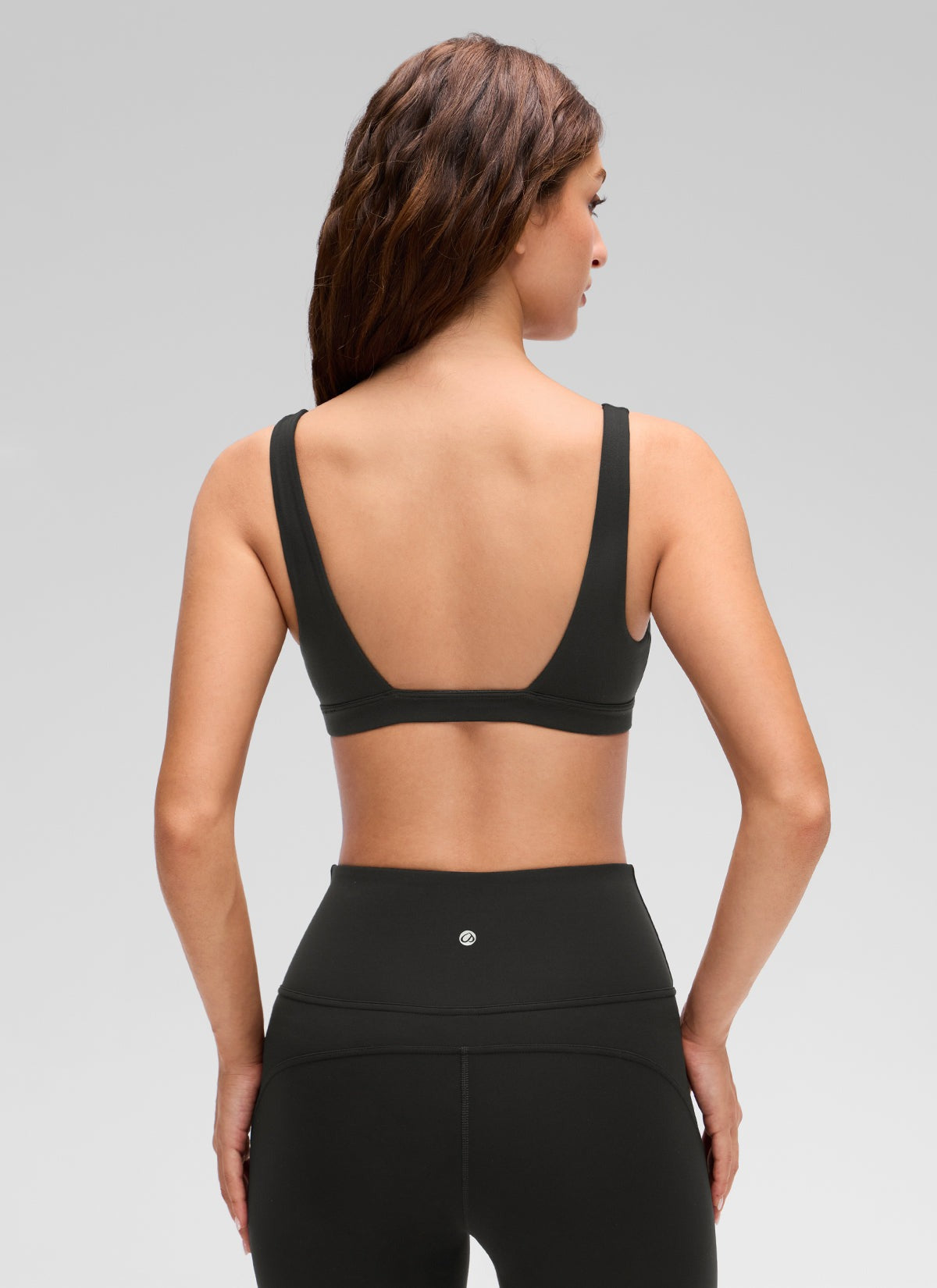 Butterluxe Soft Double Lined V Neck Sports Bra