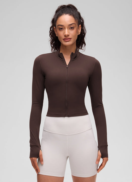 Butterluxe ThumbHole Cropped Jacket
