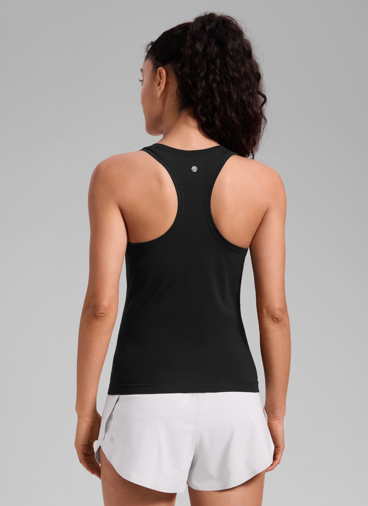 Seamless Racerback Scoop Neck Tank