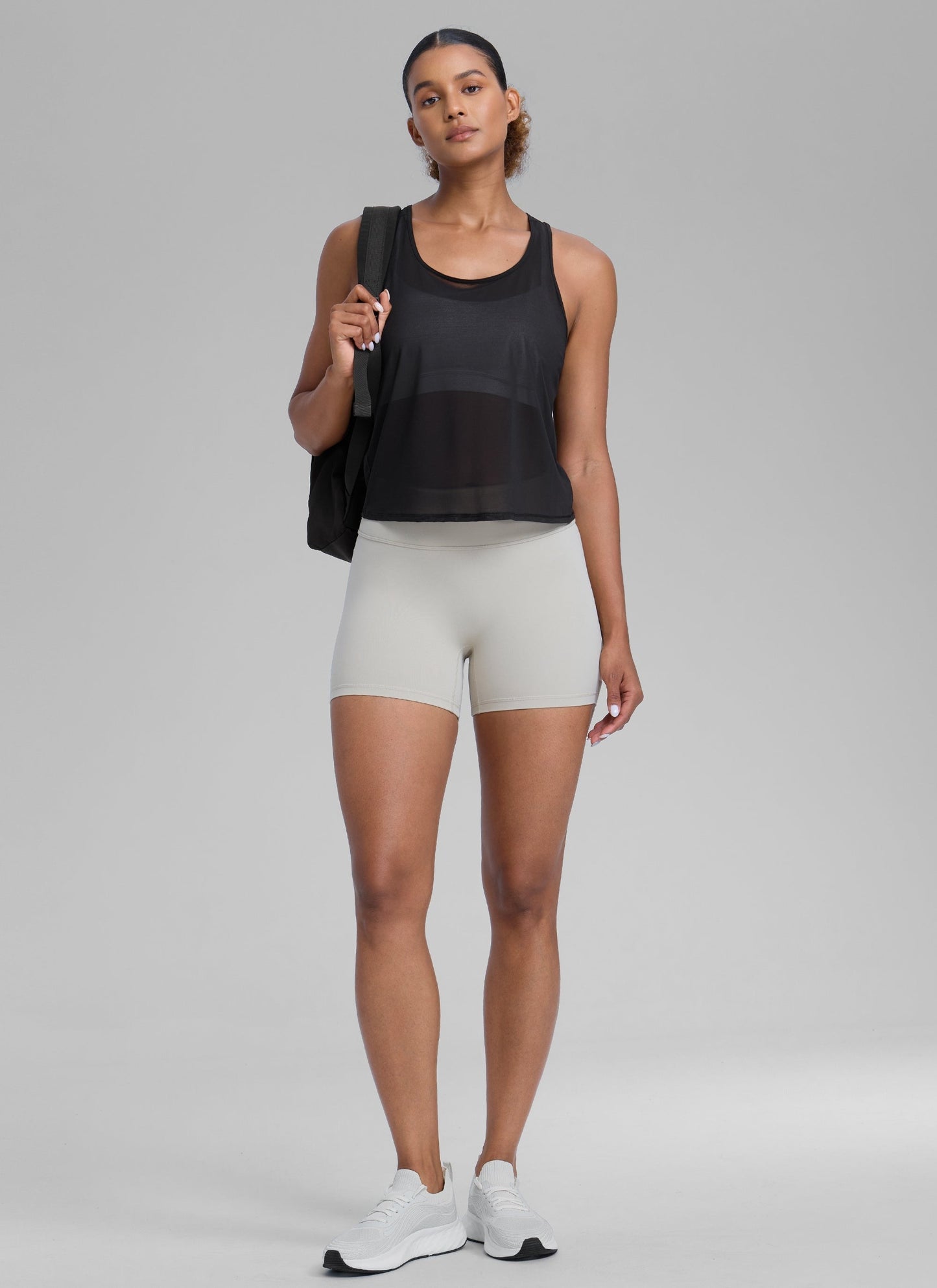 Mesh Relaxed Fit Workout Breathable Tank