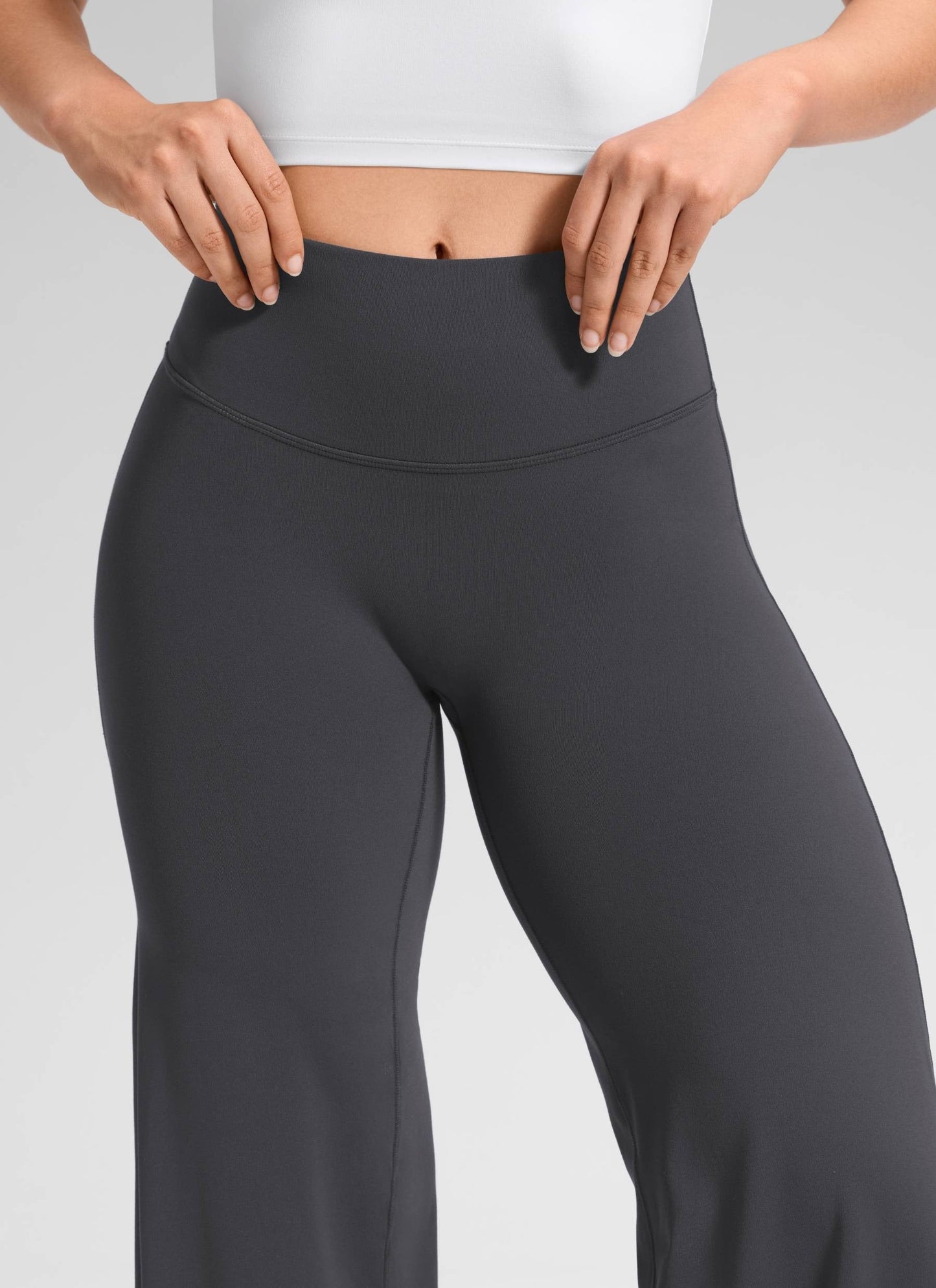 Softretch No Front Seam Straight Leg Pant 30"