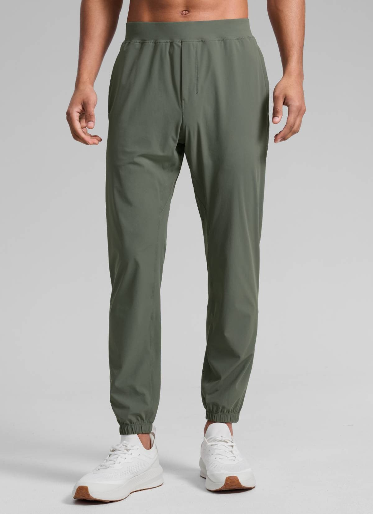 Lightweight Quick Dry Slim-Fit Joggers 29"-Zipper Pockets