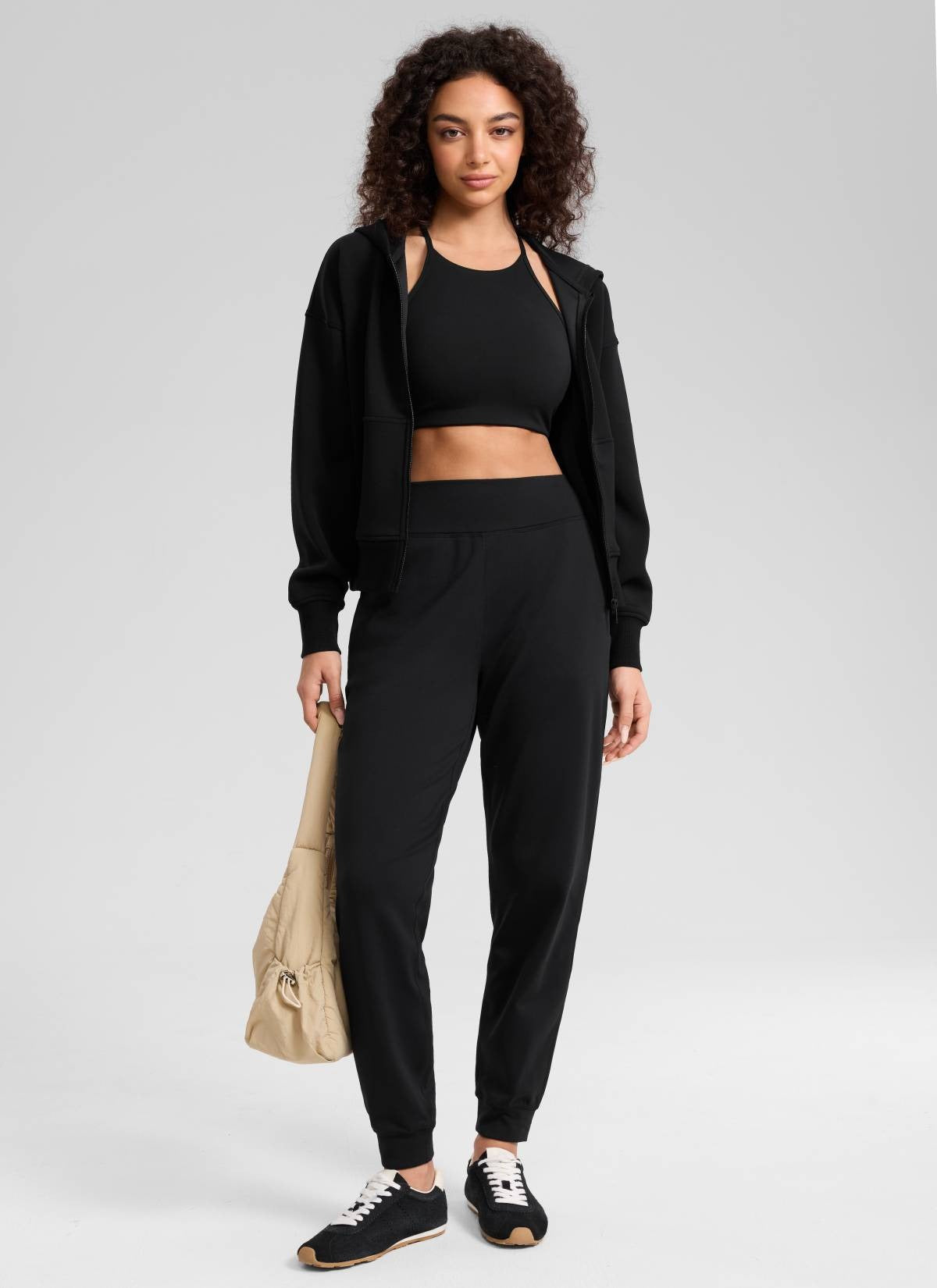 Matte Thermal Fleece Lined Jogger 27.5"