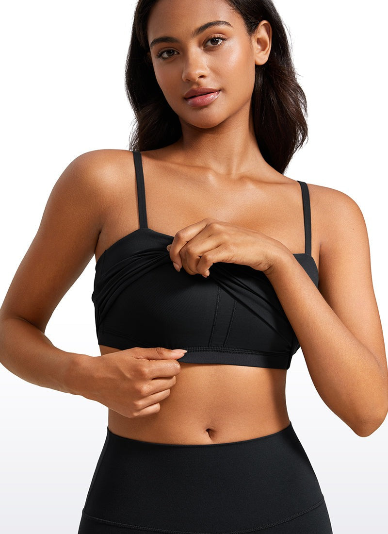 Butterluxe Built in Bra Adjustable Strap Tank