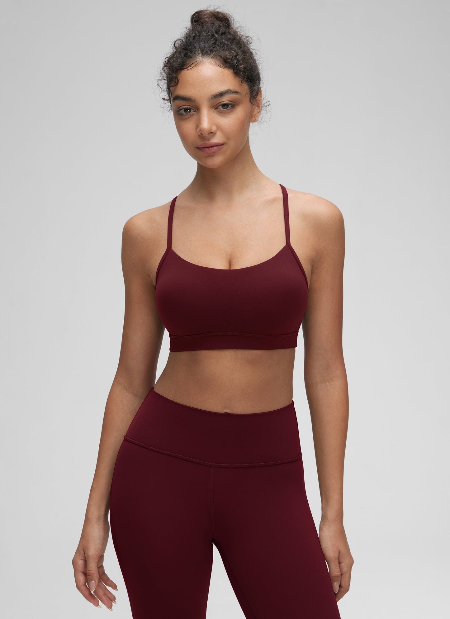 Butterluxe Y Back Spaghetti Thin Strap Bra