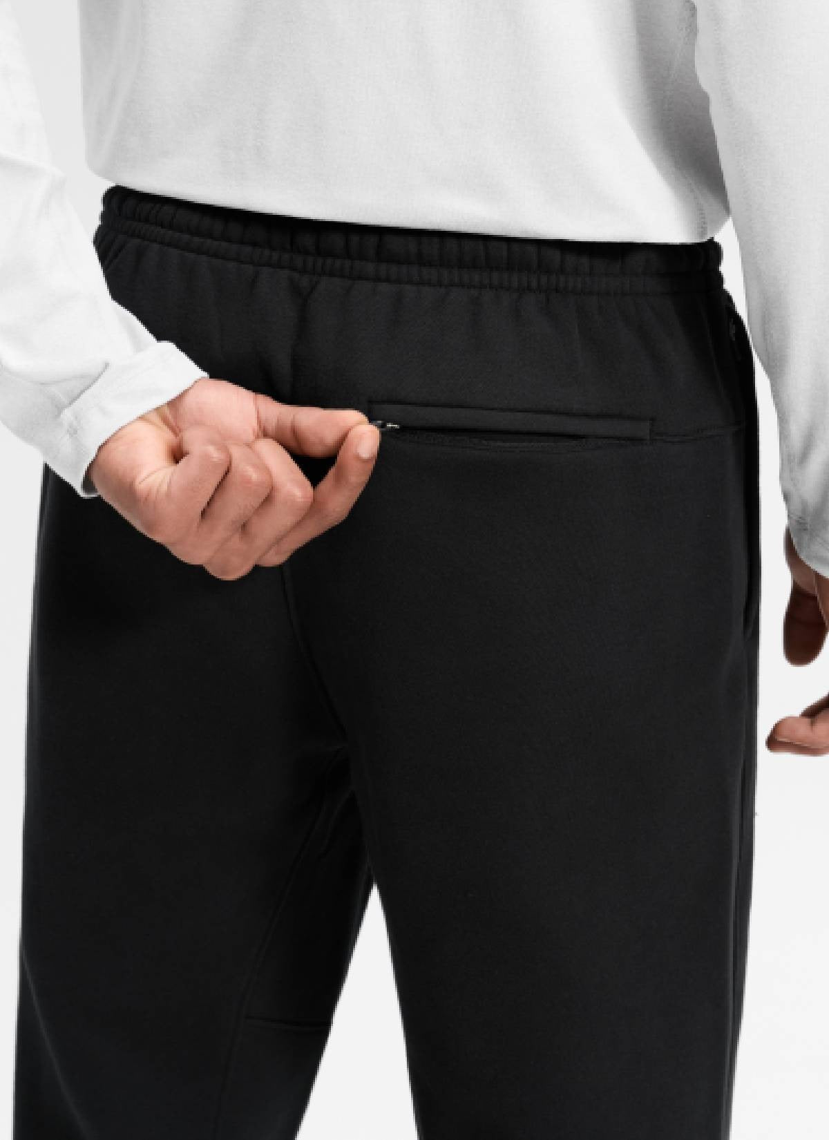 Fleece Lined Zipper Pocket Sweatpant 30"