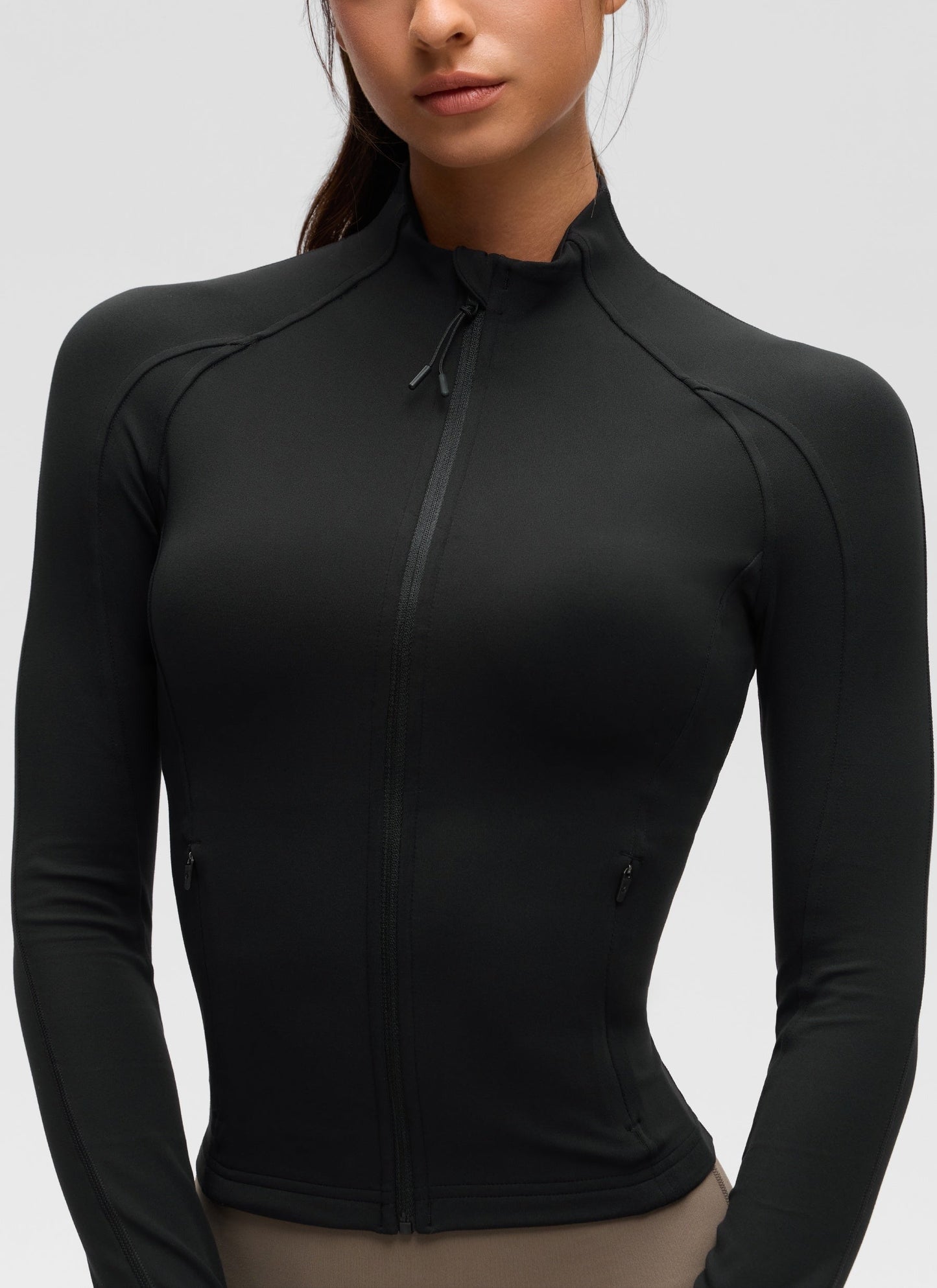 Butterluxe Waist Length Full Zip Jacket