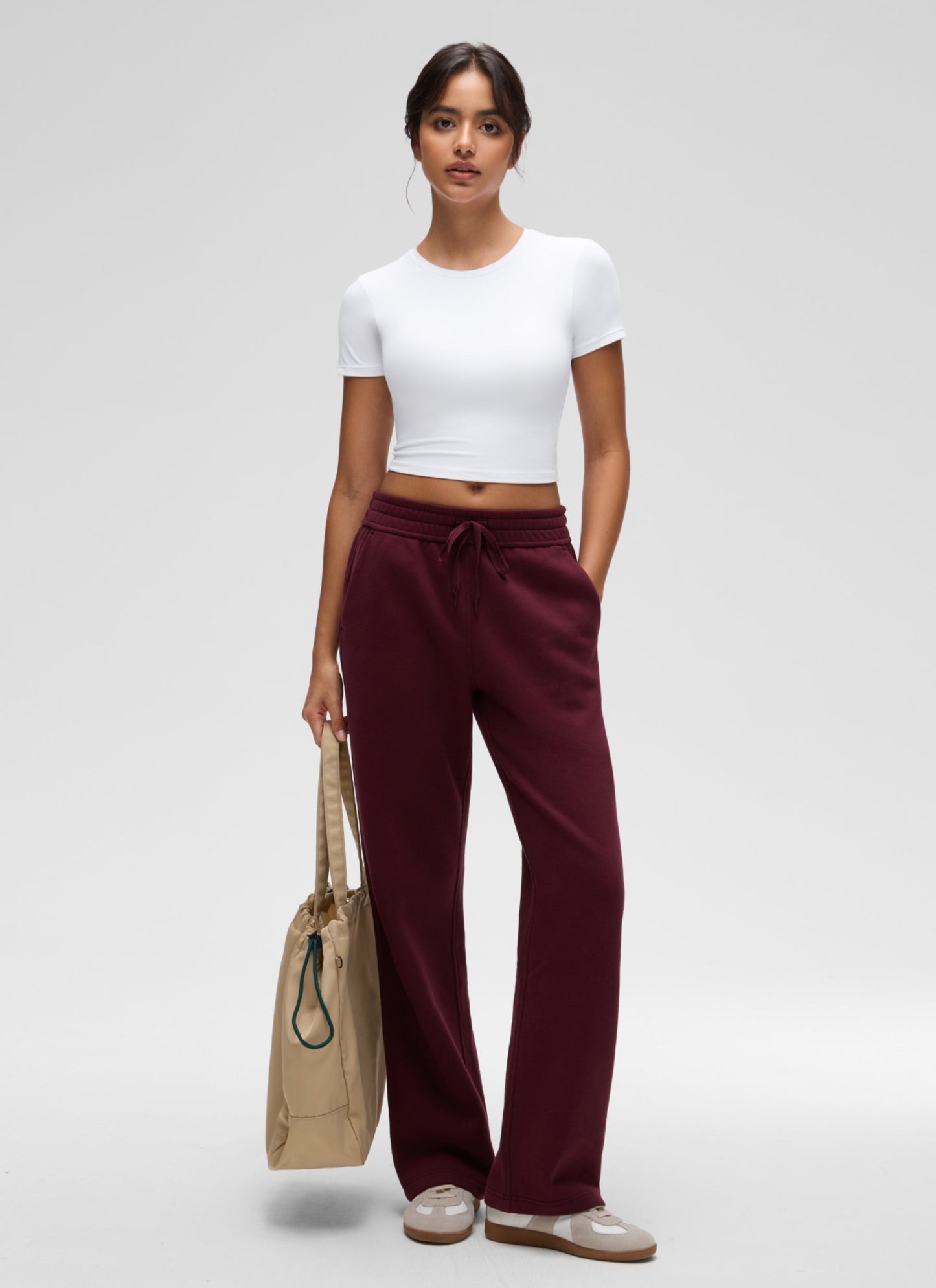 Softembrace Crewneck Cropped Short Sleeve