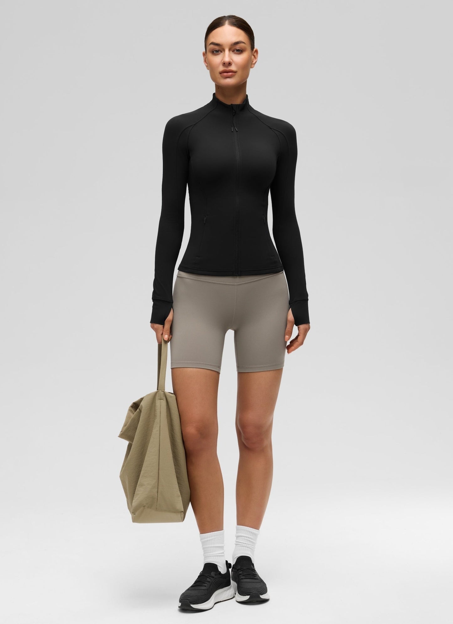 Butterluxe ThumbHole Full Zip Long Sleeve