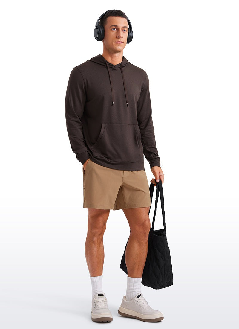Cloud Jersey Pullover Hoodie Long Sleeve with Pocket