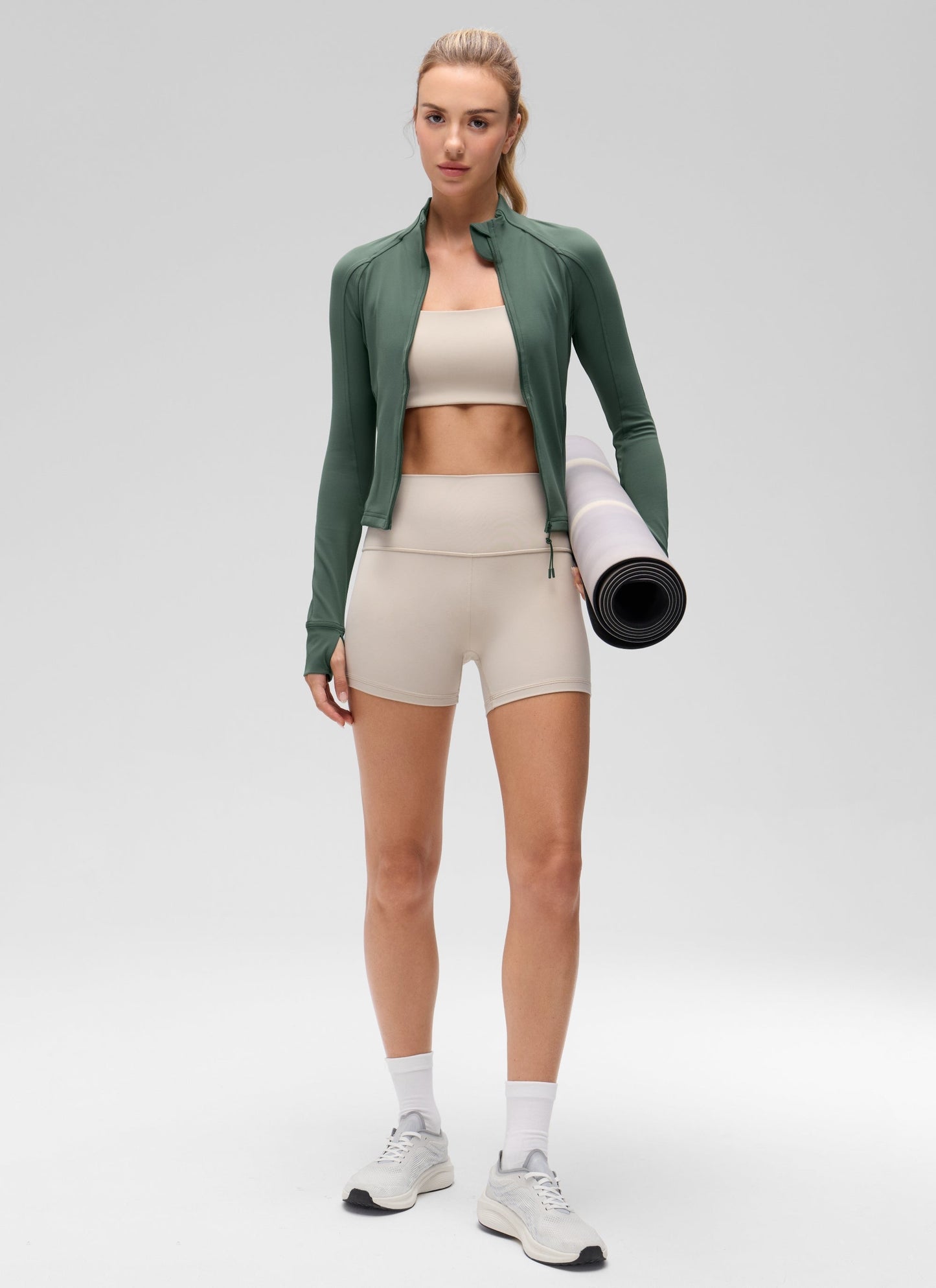 Butterluxe Waist Length Full Zip Jacket