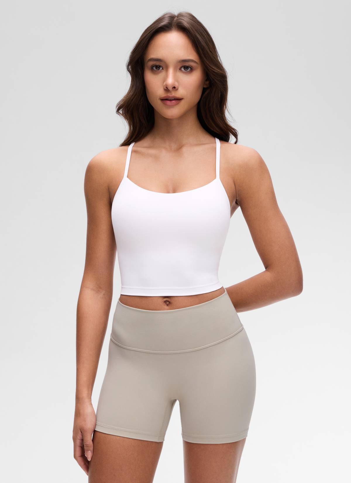 Butterluxe Y Back Built in Bra Tank