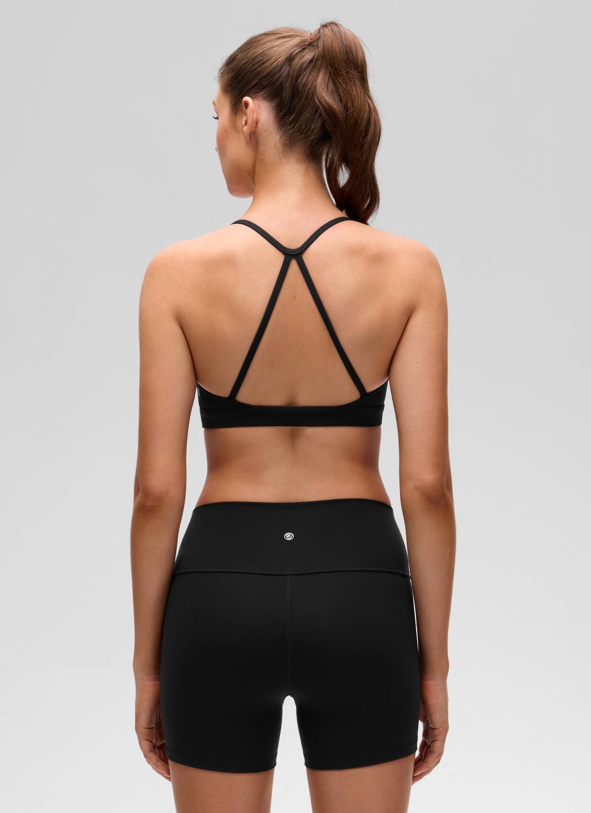 Butterluxe Thin Strap Cross Back Sports Bra