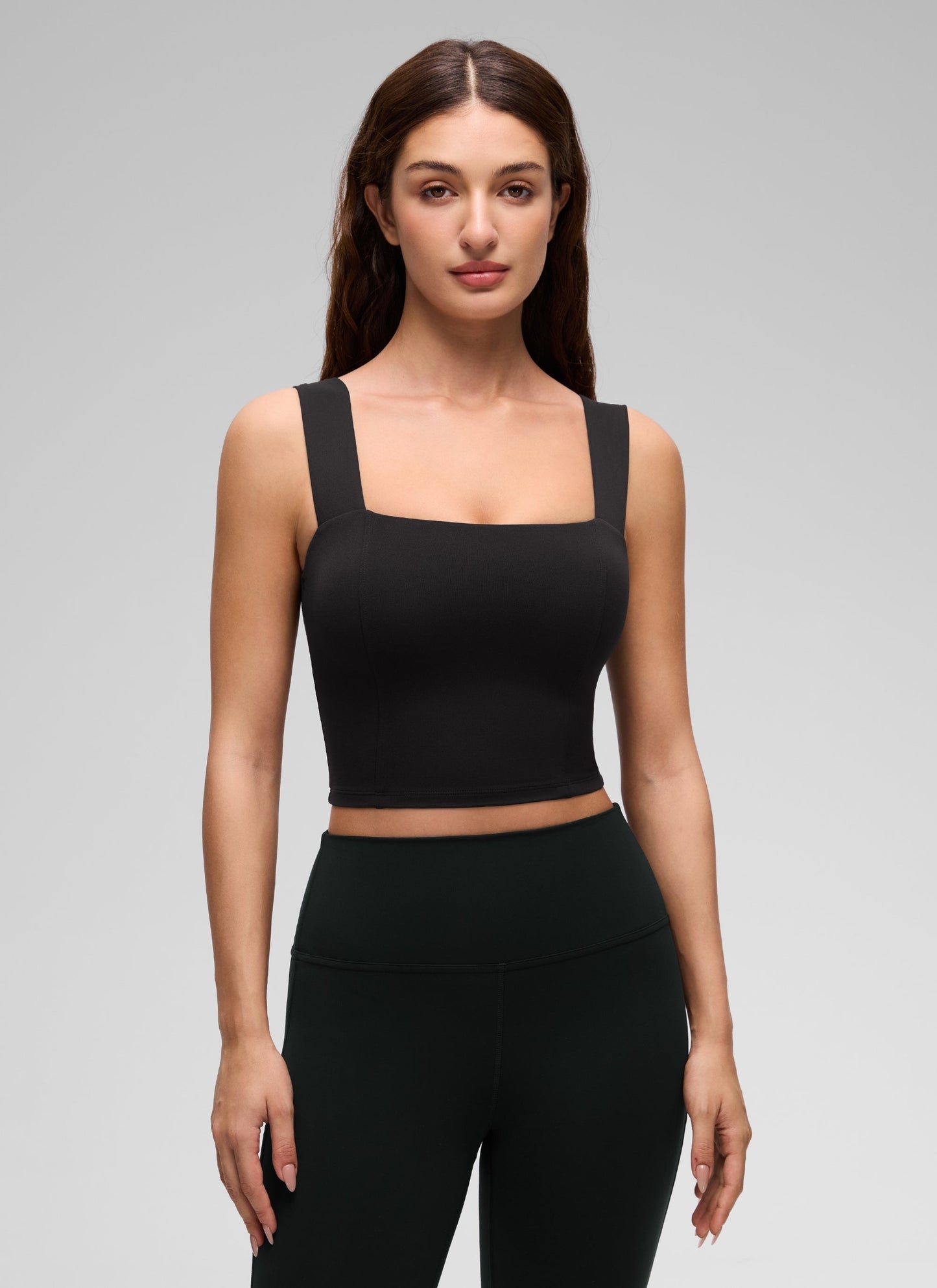 Butterluxe Wide Straps Built in Bra Tank