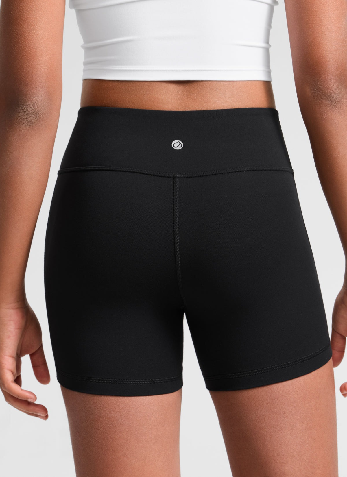 Girls Butterluxe No Front Seam Biker Shorts