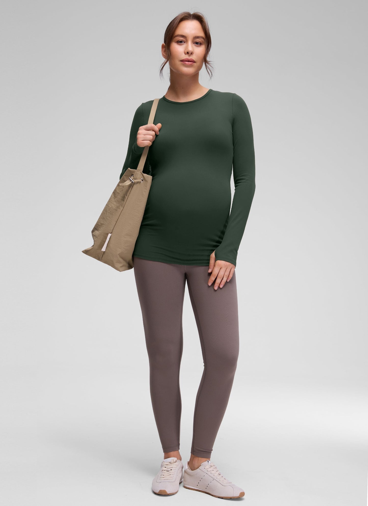 Butterluxe Maternity Crewneck Long Sleeve