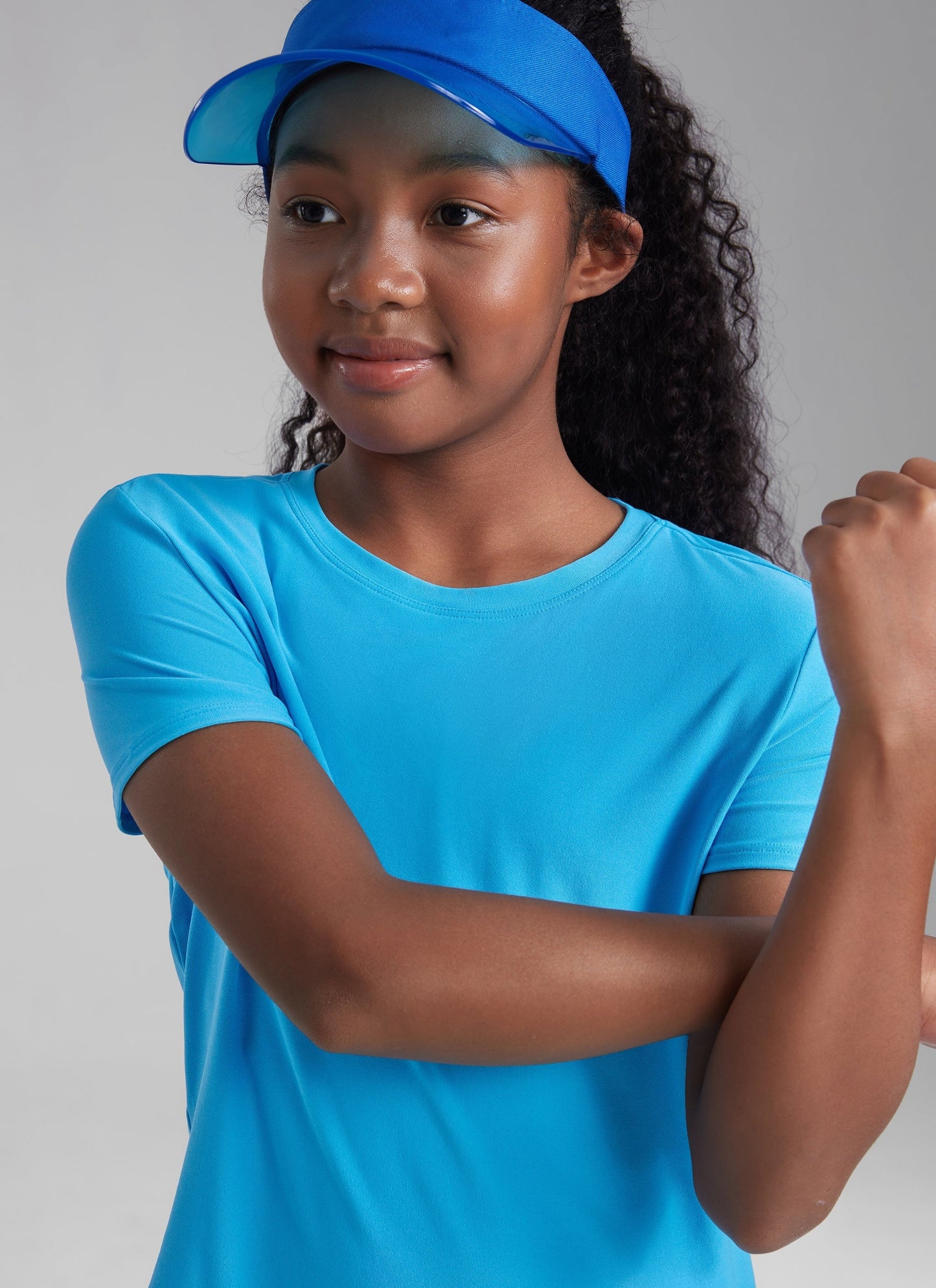 Girls Cloudweight Athletic Short Sleeve