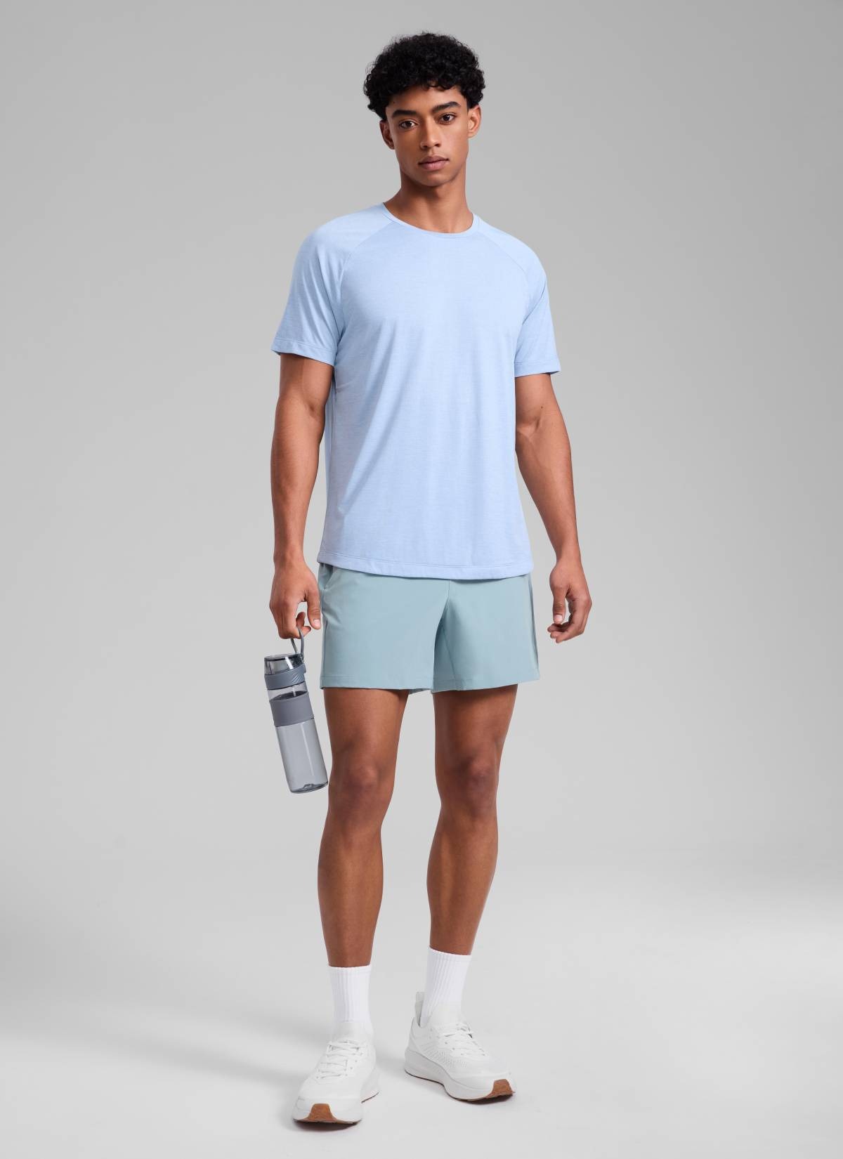 Feathery-Fit Workout Shorts 5''- Linerless