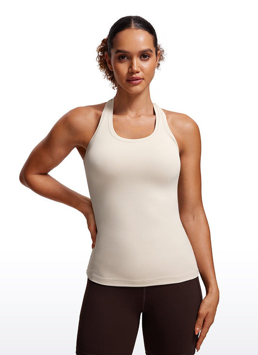 Butterluxe Racerback Hip Length Tank