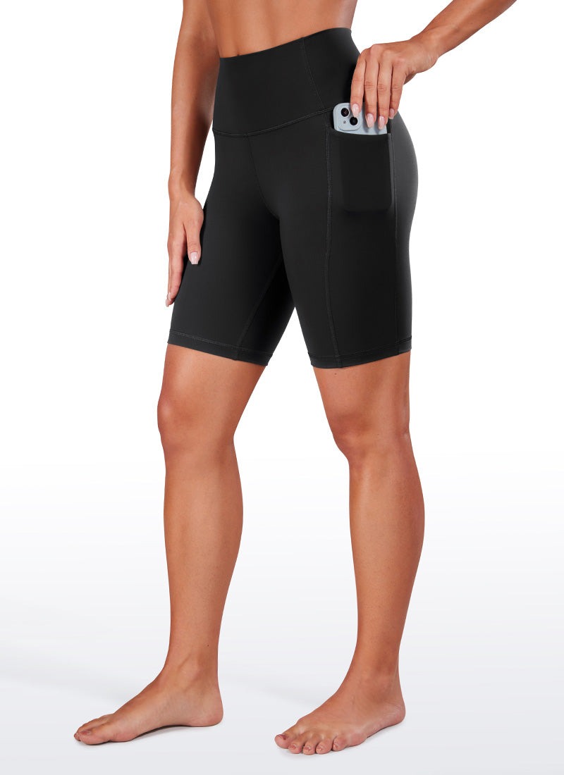 Nakedfeel Pocket Yoga Shorts 8''