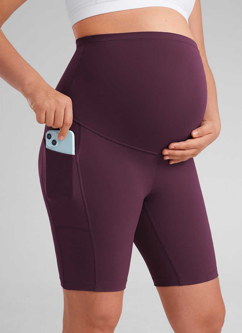 Butterluxe Maternity Pocket Shorts 8''