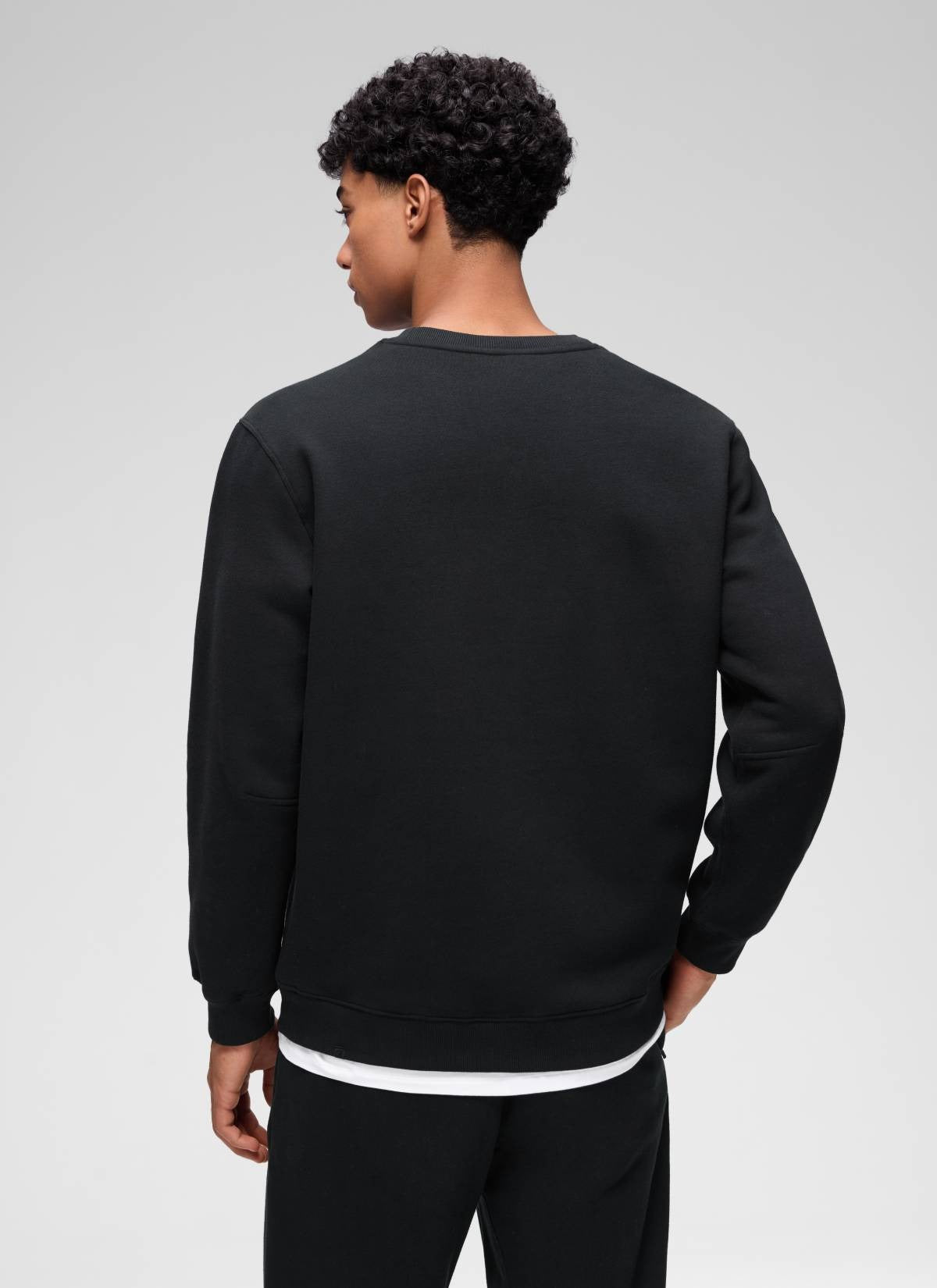 Fleece Lined Pullover Sweatshirt