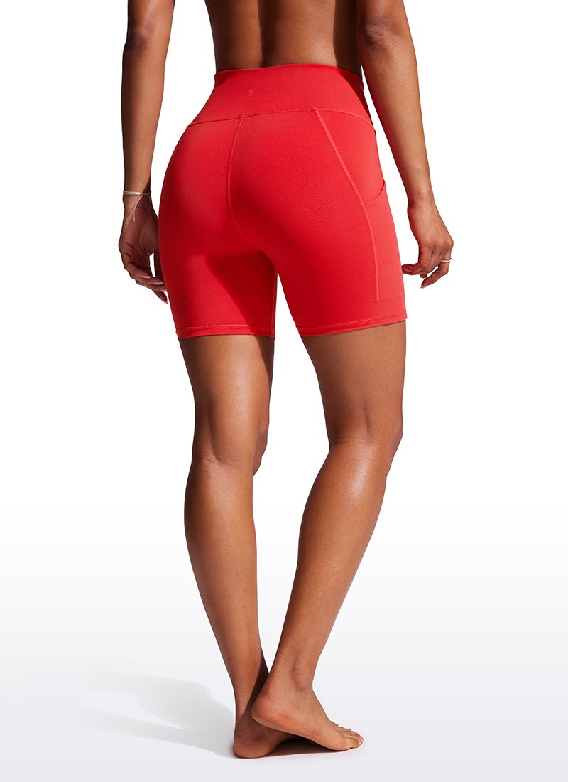 Swim Board High Rise Liner Pocket Shorts 6''