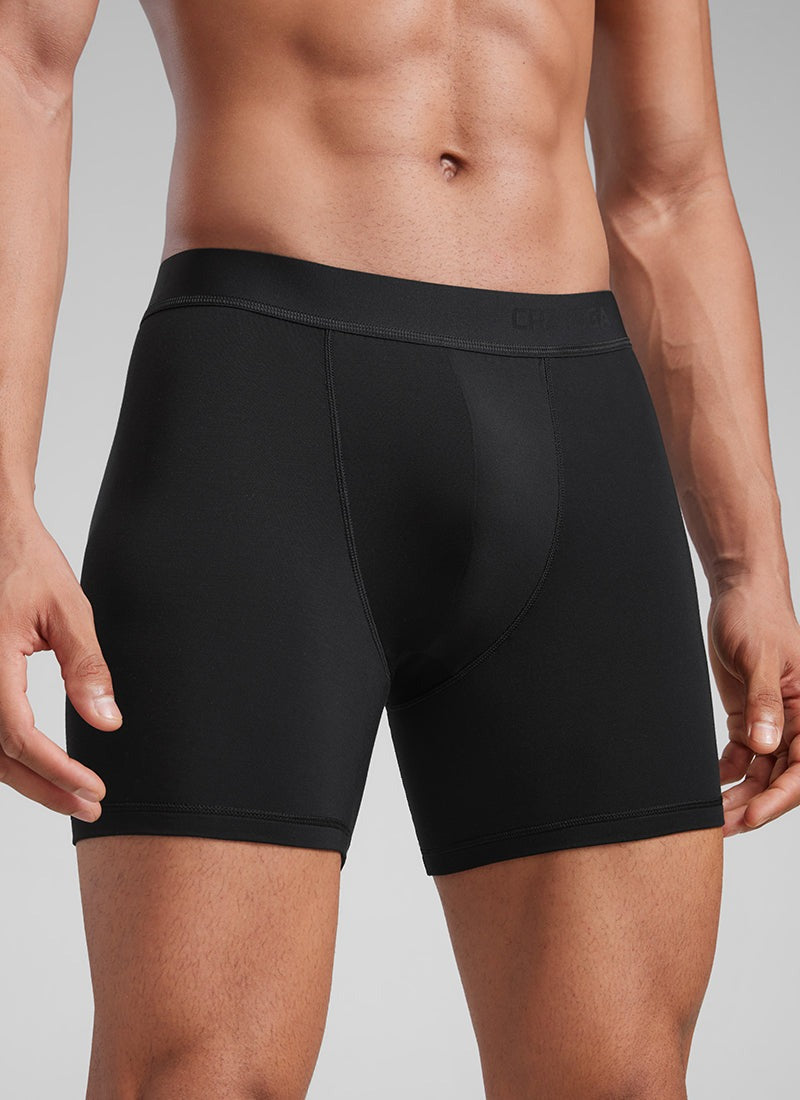Ultra-Soft Modal Double Lined 5" Boxer Underwear (3-Pack)