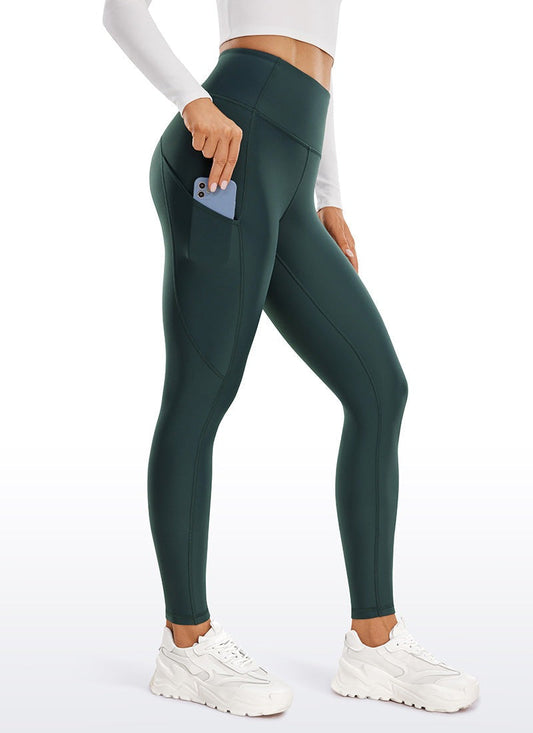 Thermal Fleece Lined Pocket Legging 28''