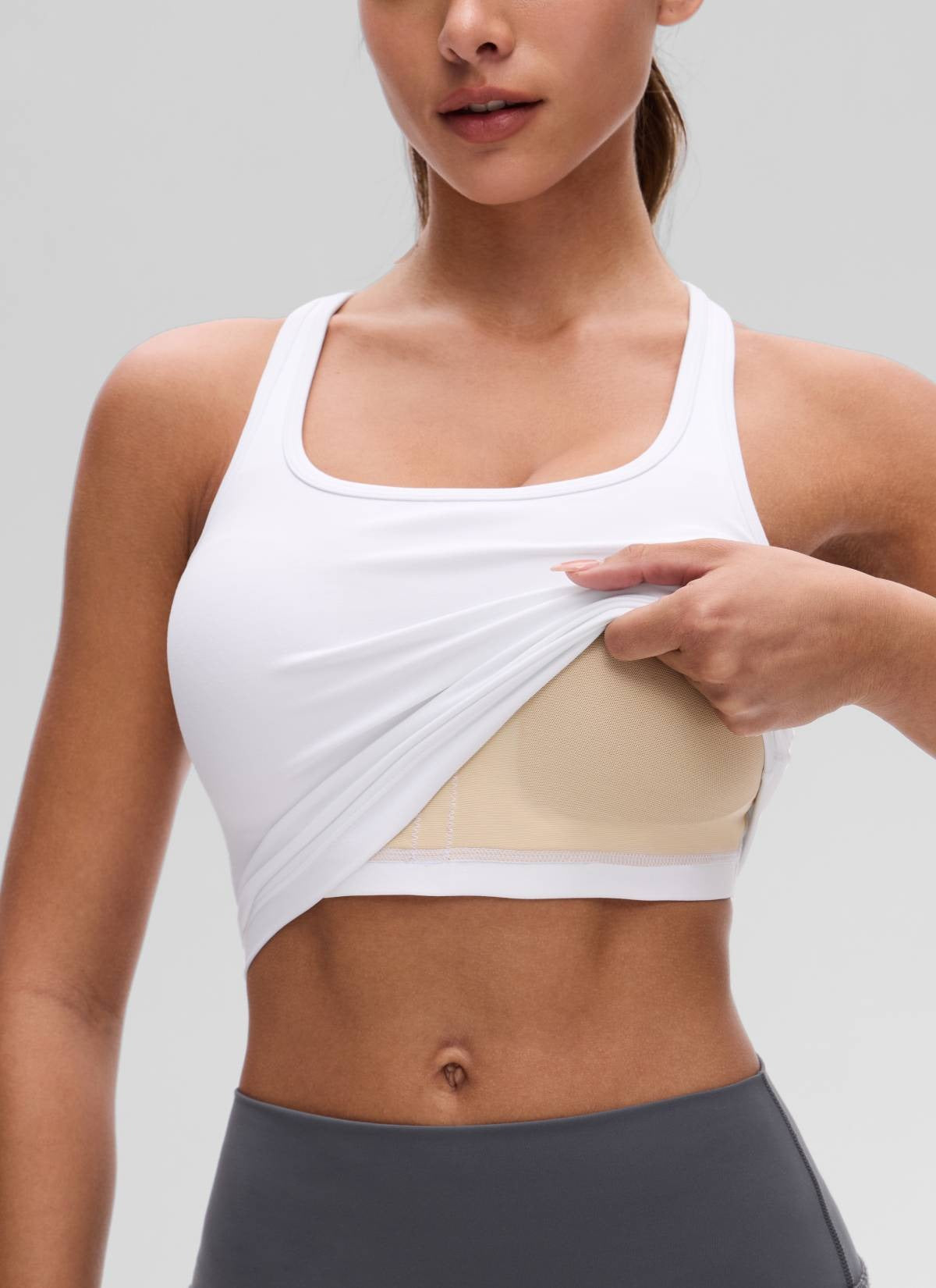 Butterluxe Racerback Built in Bra Tank