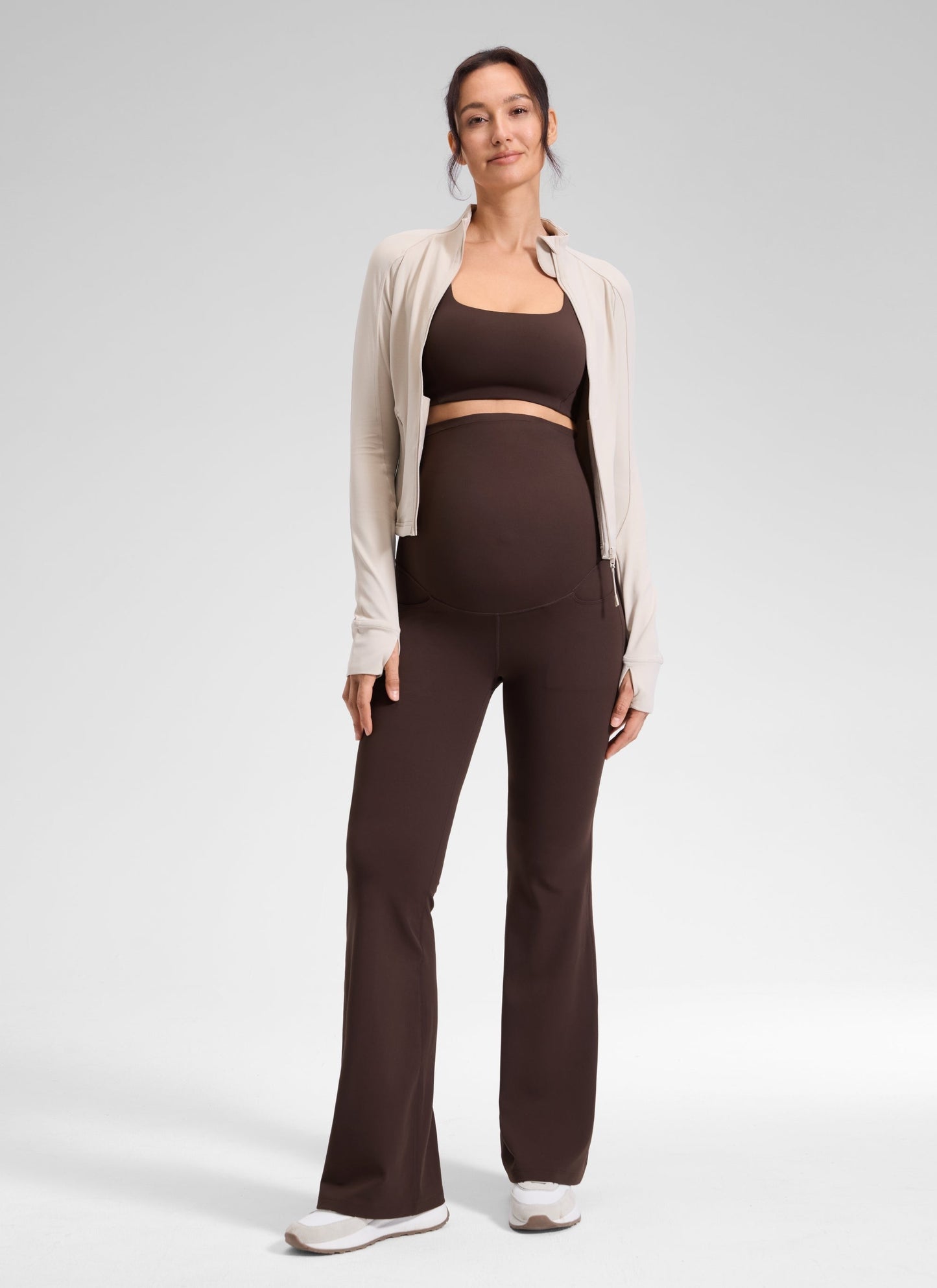 Butterluxe Maternity Flare Pocket Legging 33"