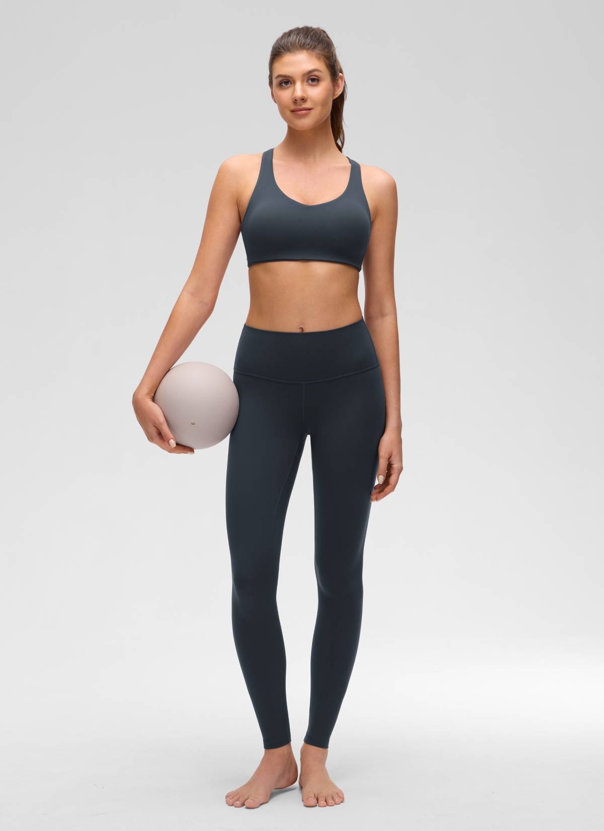 Butterluxe V Neck Strappy Sports Bra