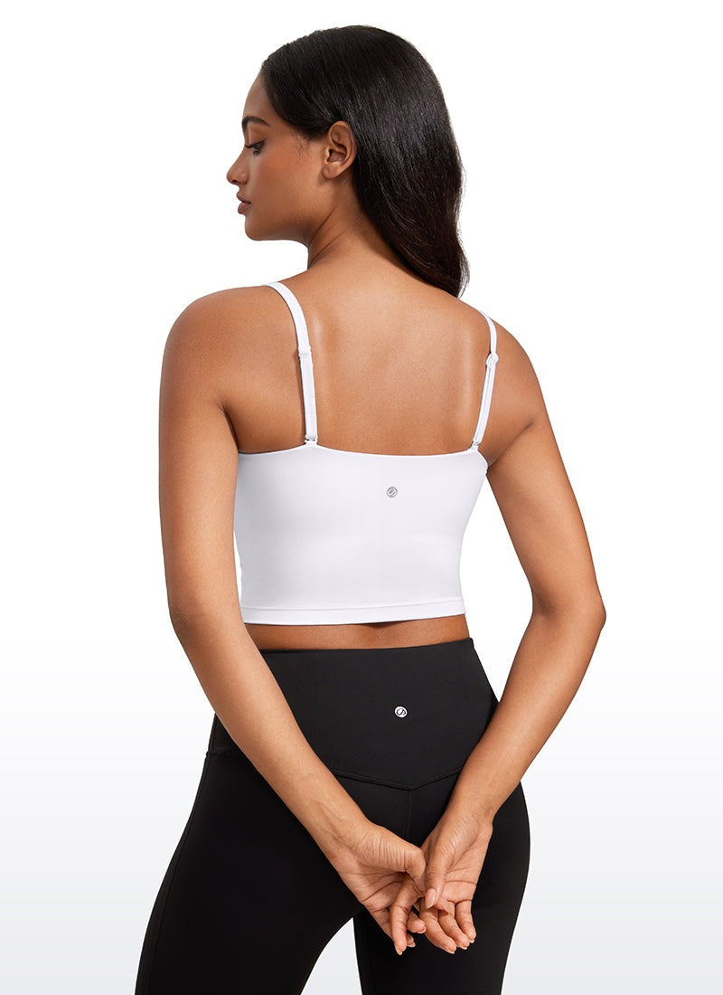 Butterluxe Built in Bra Adjustable Strap Tank