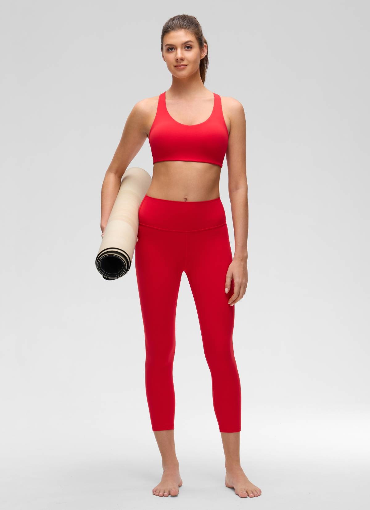 Butterluxe V Neck Strappy Sports Bra