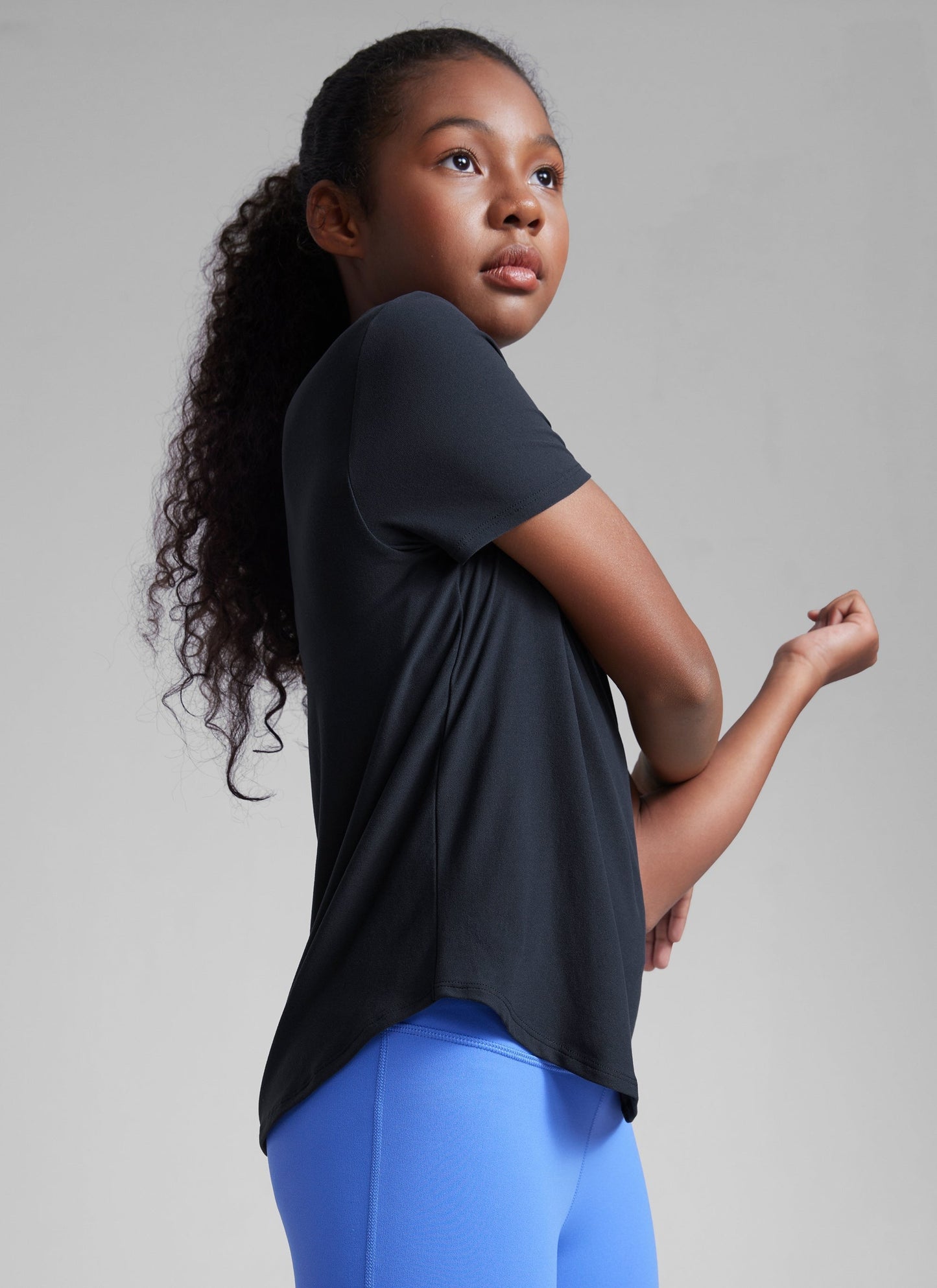 Girls Cloudweight Athletic Short Sleeve