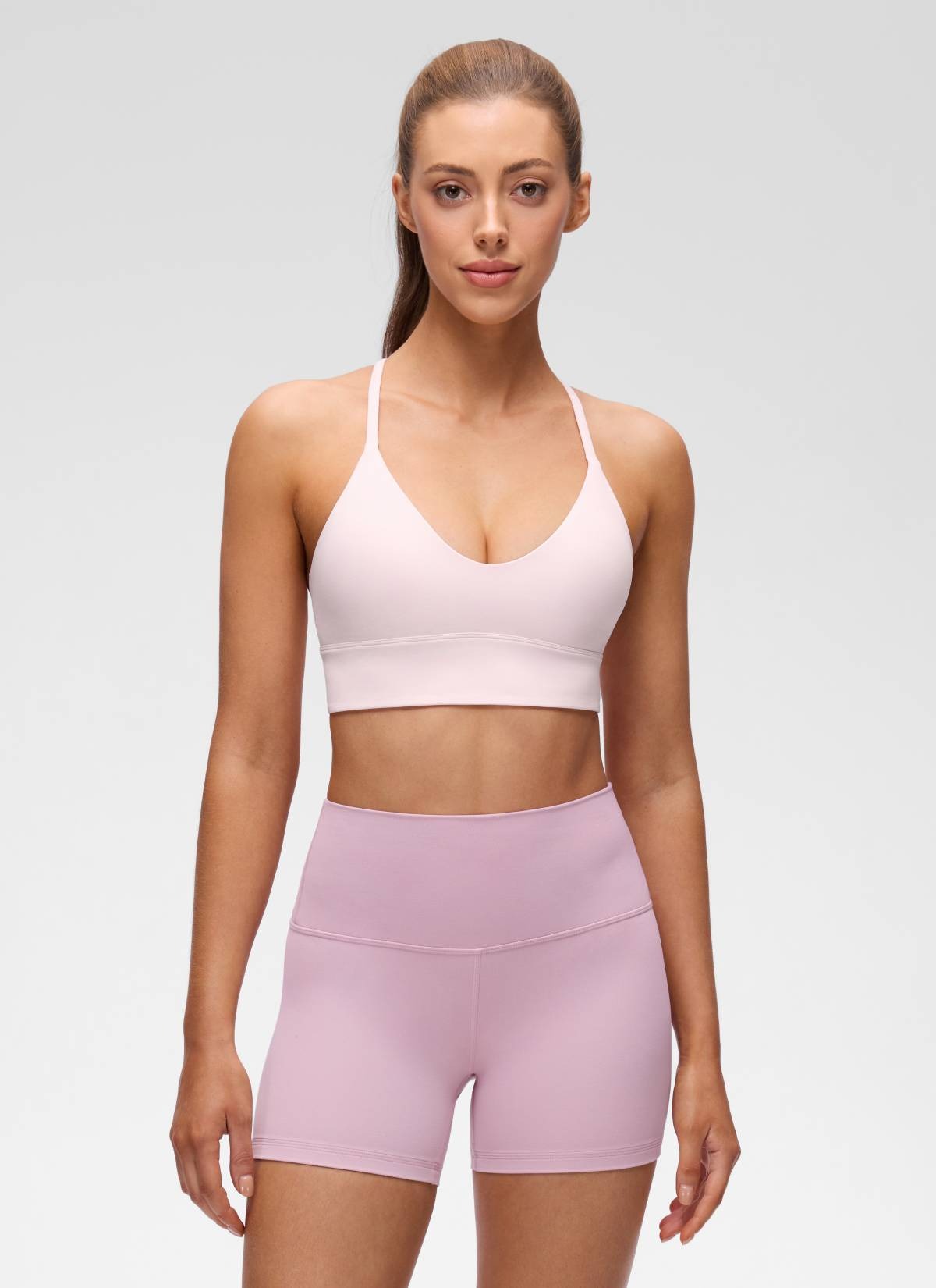 Butterluxe Cross Back Longline Sports Bra