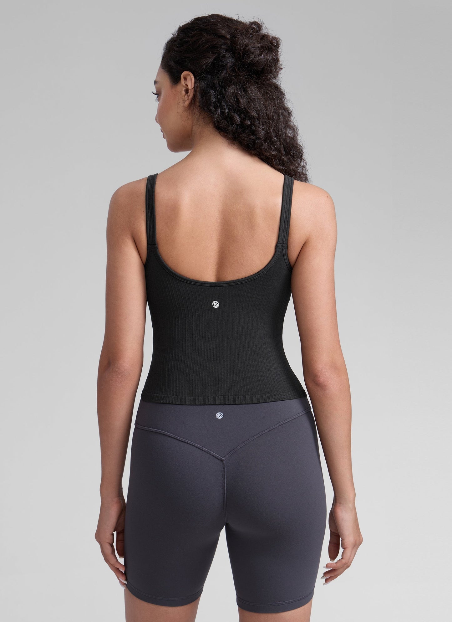 Seamless U Back Built in Bra Tank