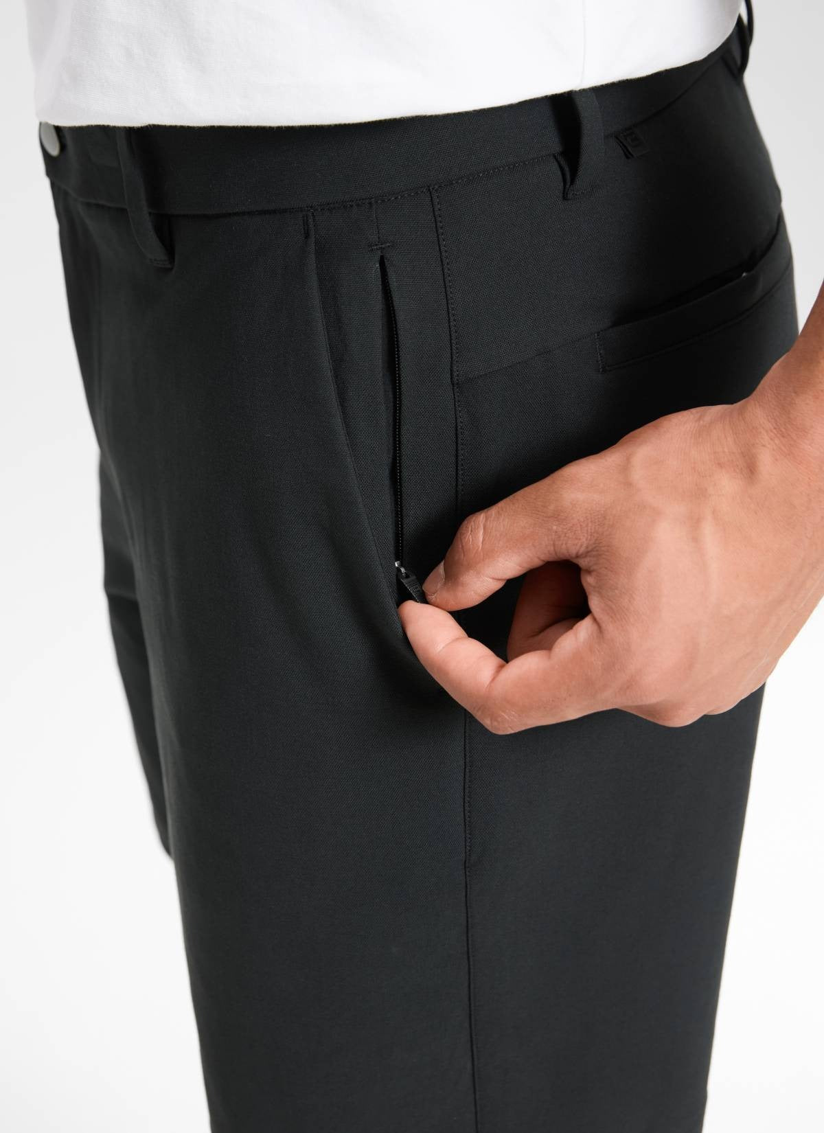 Stretch Cotton Pocket Chino Shorts 7"