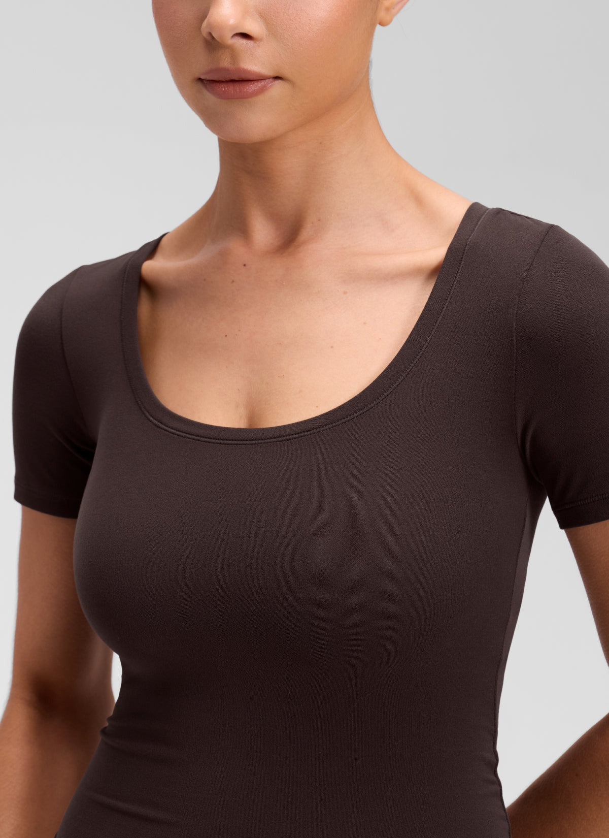 Softembrace U Neck Tight Fit Short Sleeve