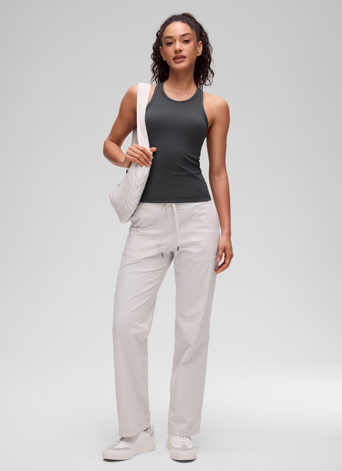 Butterluxe Waist Length Racerback Tank