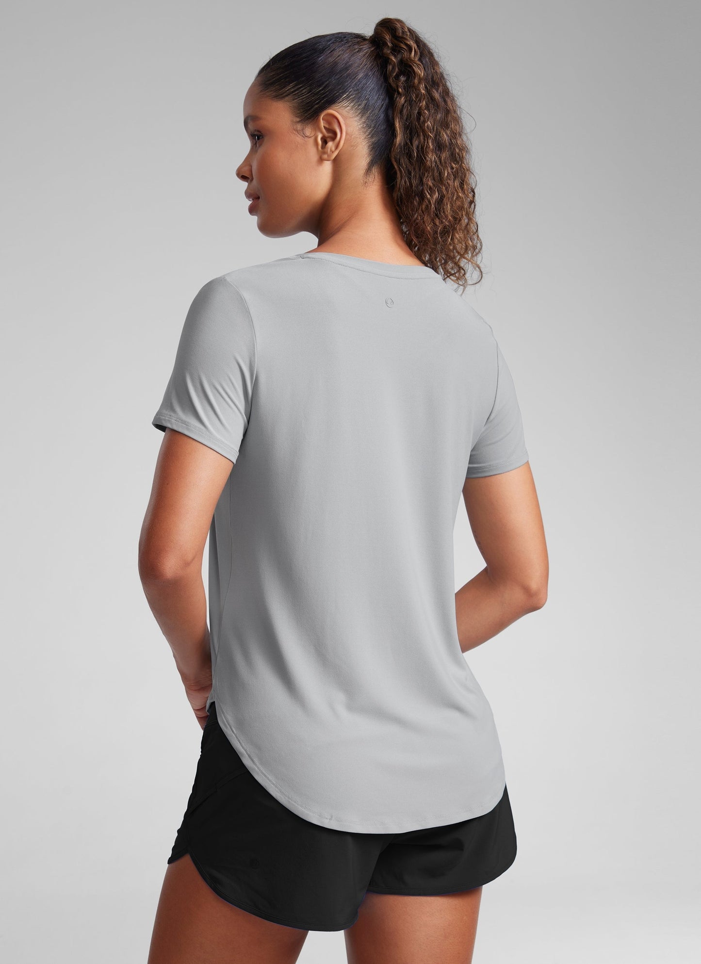 Cloudweight Crewneck Side Slit Short Sleeve