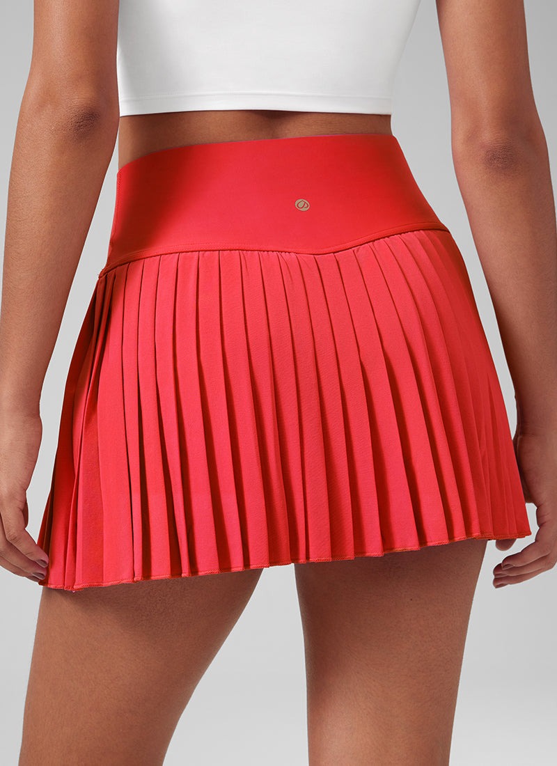 Feathery-Fit Soft Pleat High Rise Skirt 14''