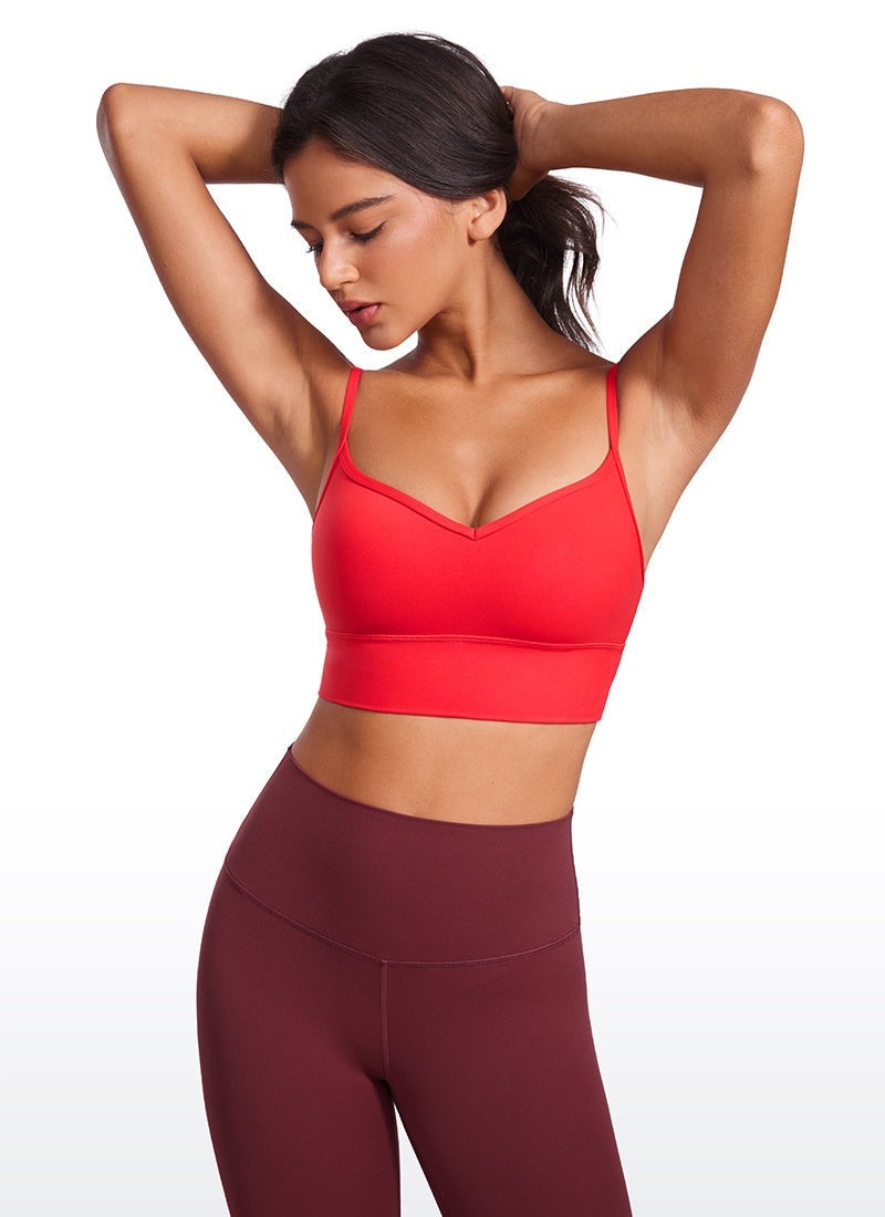 Butterluxe Longline Spaghetti Strap Bra