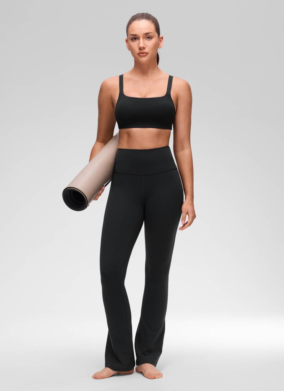 Butterluxe Adjustable Wide Strap Sports Bra
