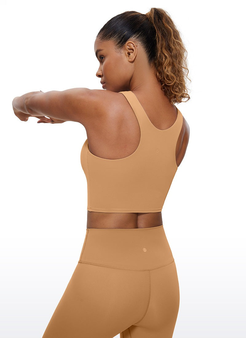 Butterluxe High Neck Built in Bra Tank